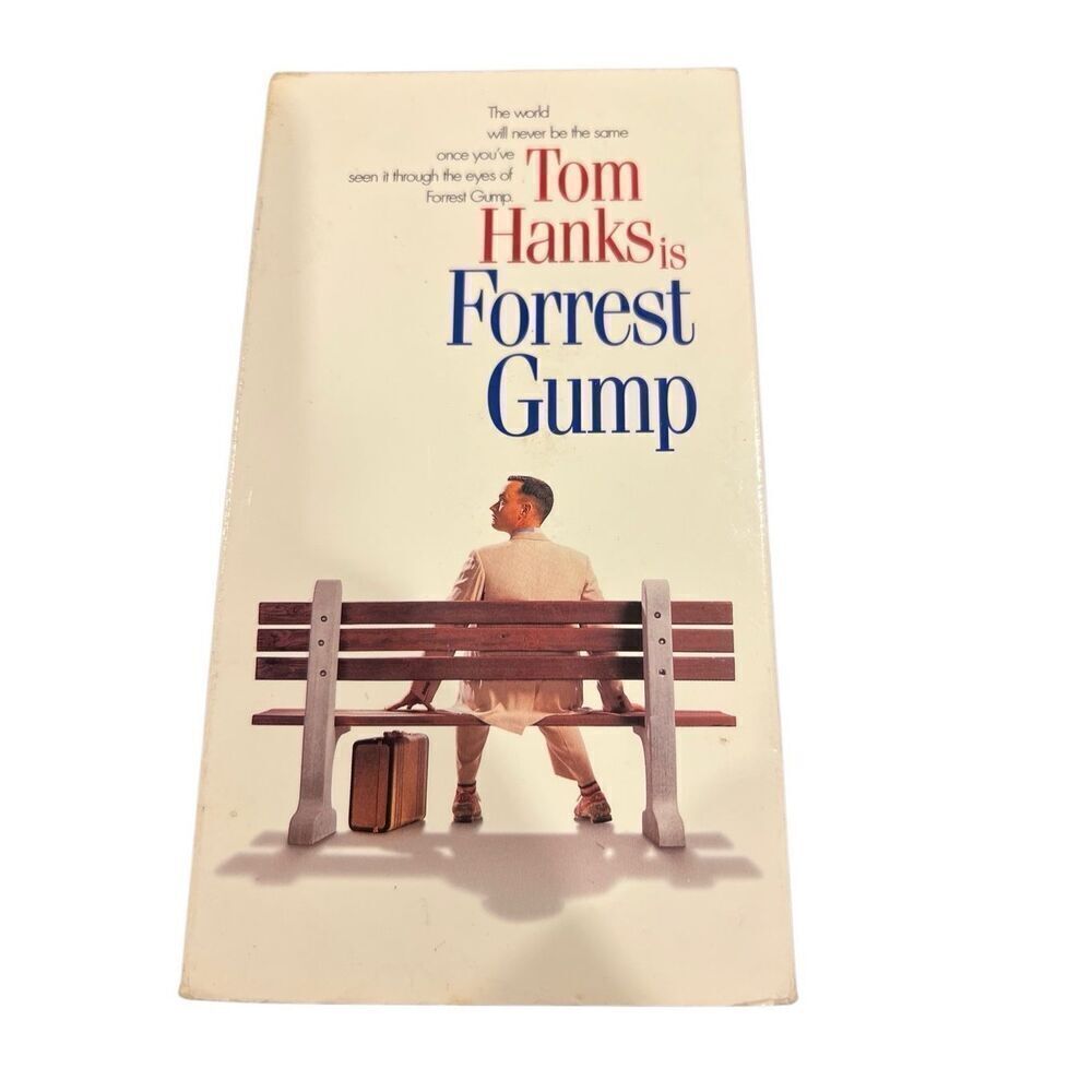 Vintage VHS Tape - Forest Gump - Tom Hanks - 1995